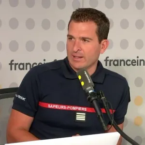 Incendies : "Le réchauffement climatique est, aujourd'hui, largement devant notre niveau d'équipement", se désole le porte-parole de la Fédération nationale des sapeurs-pompiers