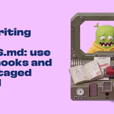 Stop writing rules in AGENTS.md: use agent hooks and nano-staged instead