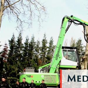 Sur le chantier de l’autoroute Toulouse-Castres, les arbres tombent, la répression aussi