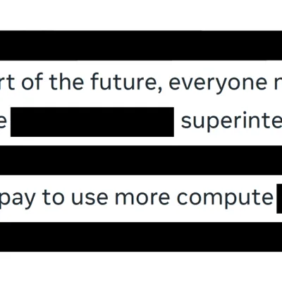 Zuckerberg’s The Future is for Everyone as Redaction Poetry — Ben Grosser