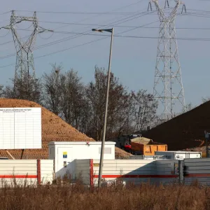 Région de Brumath. Huawei : les images du chantier sur la plateforme d'activités