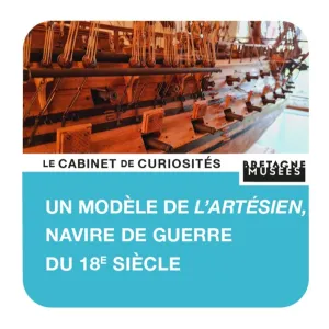Un modèle de l’Artésien, navire de guerre du 18ème siècle | Bretagne Musées