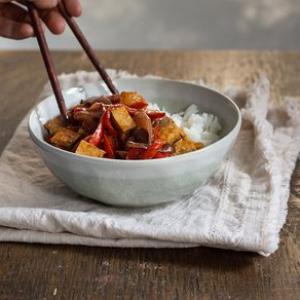 Tofu aigre-doux à l'ananas