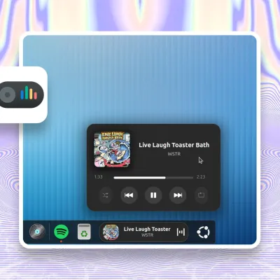 New options added to (slick) Dynamic Music Pill GNOME extension