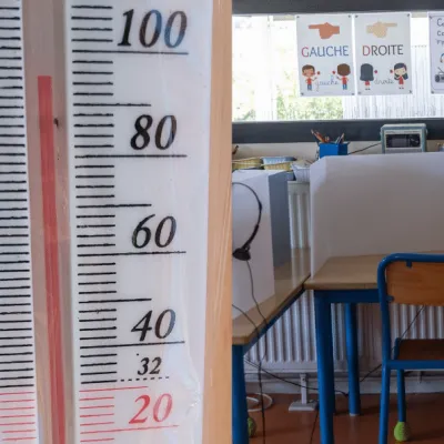 Canicule : les signalements explosent dans les écoles