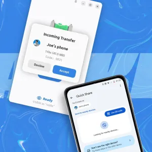 Packet is an Android Quick Share App for Linux