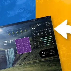 A Slick Desktop Weather Widget for Ubuntu Desktop