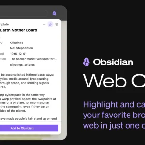 Obsidian Web Clipper