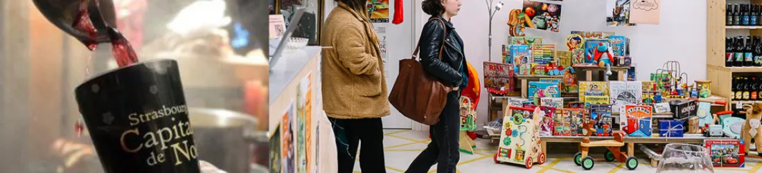 « Kaleido'shop » : un marché de Noël couvert de 470 m2 ouvre ses portes au Port du Rhin