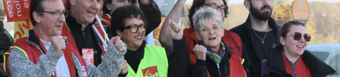 Au Auchan d'Illkirch, deux heures de grève pour des années de pression