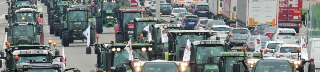 Les agriculteurs vont bloquer l’autoroute à Strasbourg mercredi à partir de midi