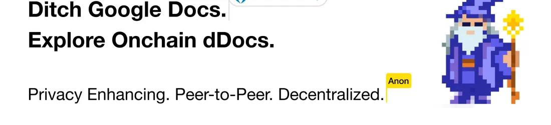 dDocs | Peer-to-Peer & Private Alternative to Google Docs