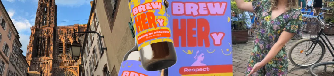Blonde ou fruitée : une nouvelle brasserie féministe sort 2 bières à Strasbourg !