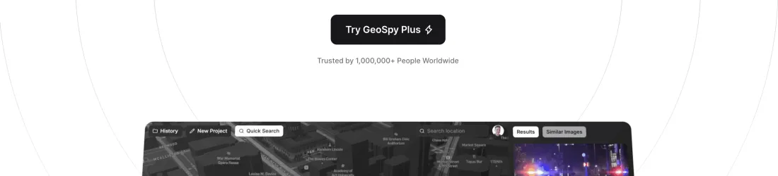 GeoSpy | Unlock the Power of AI Image intelligence