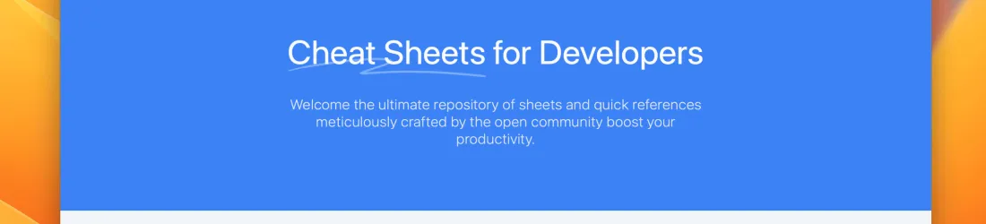 CheatSheets.zip - Ultimate Cheat for Developers