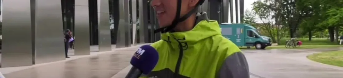 Collecter des biodéchets en vélo
