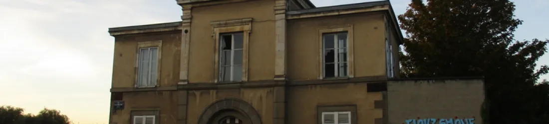 Rénovation de la maison d'octroi - ilôt de l'octroi