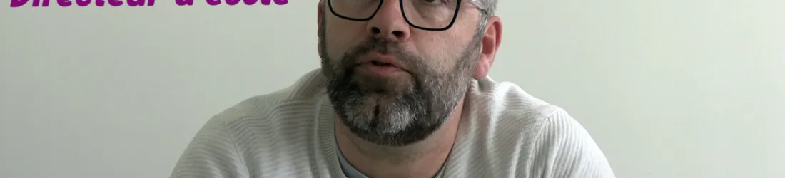 Portrait vidéo : "Directeur d’école, c’est un métier épuisant !" - VousNousIls