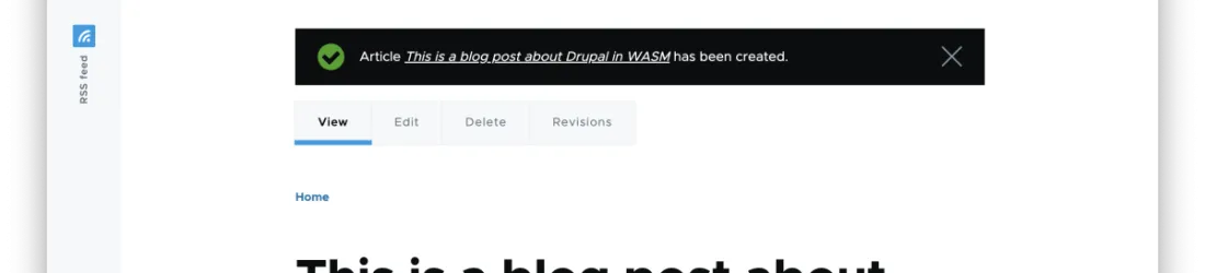 Running Drupal on the Edge with WebAssembly