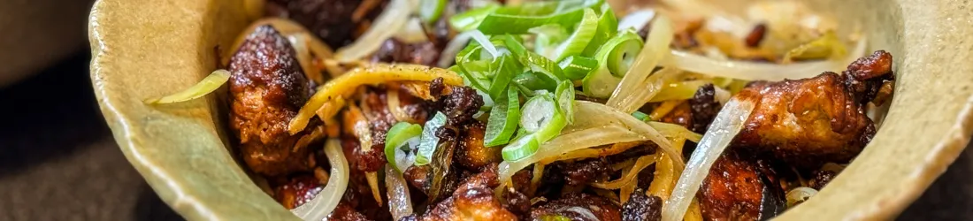 I’m back! – Tofu cambodgien au gingembre