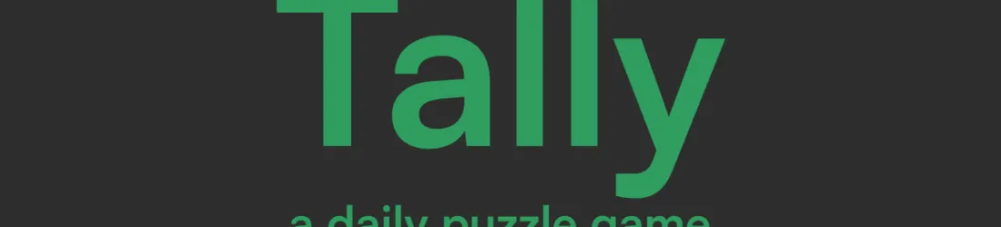 Tally - A Daily Numbers Puzzle Game