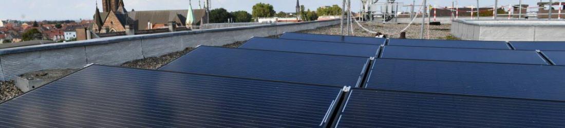Energie. Schiltigheim : trente panneaux solaires sur le toit de la mairie