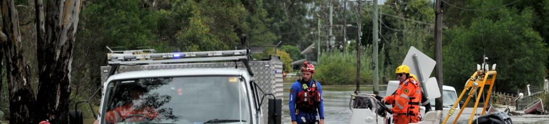 "Bombe de pluie" en Australie