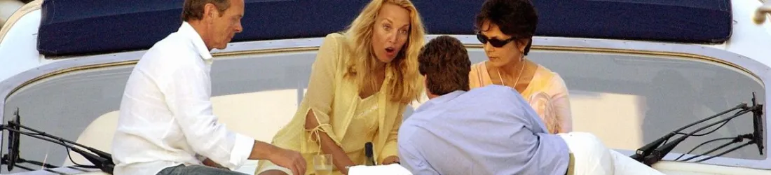 Sur le pont des yachts