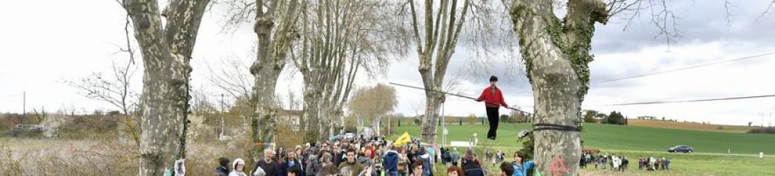 Haute-Garonne : à Vendine, ils sont venus dire « Non » à l’A 69