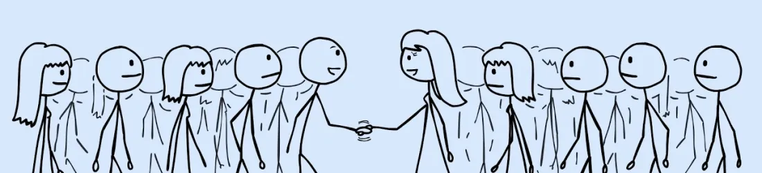 becoming social is easy, actually