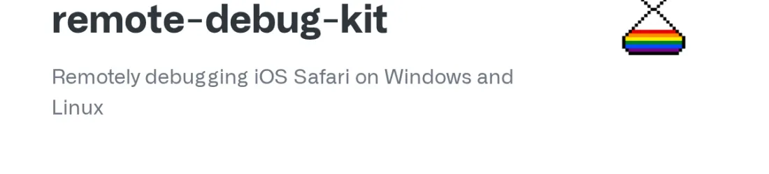 GitHub - HimbeersaftLP/ios-safari-remote-debug-kit: Remotely debugging iOS Safari on Windows and Linux