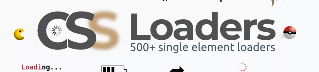 CSS Loaders: A collection of more than 600 loading animations