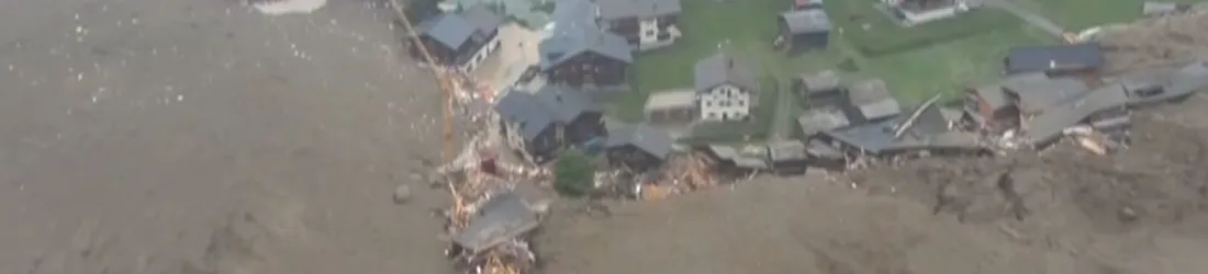 "Un scénario comme ça, ce n'était pas prévu" : après l'effondrement d'un glacier sur un village en Suisse, la crainte d'une autre catastrophe naturelle