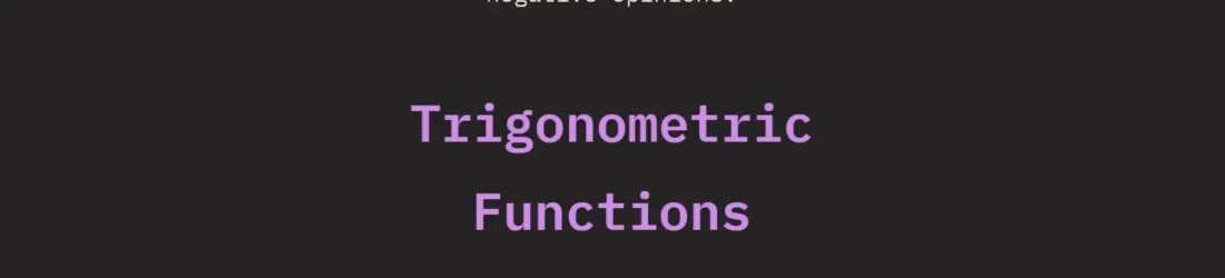 The “Most Hated” CSS Feature: cos() and sin()