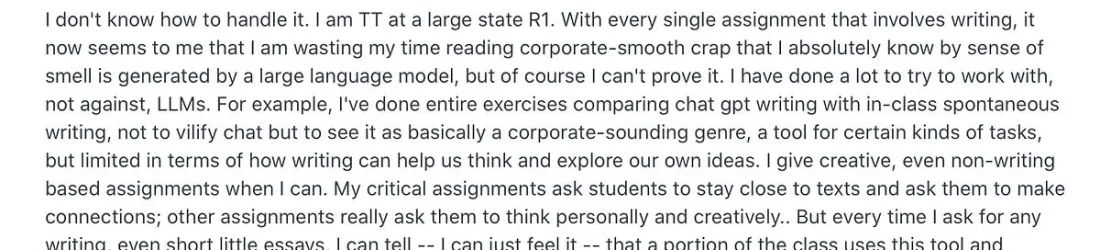 How teachers are trying to outsmart AI