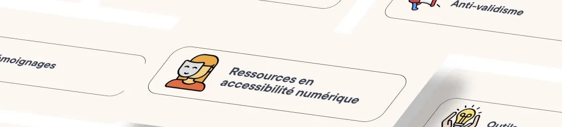 Ressources en accessibilité - Tamara Sredojevic