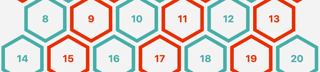 Responsive Hexagon Grid Using Modern CSS