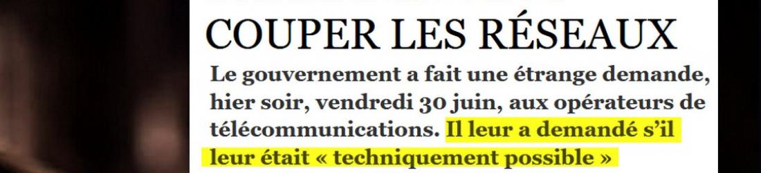 Le gouvernement à l'assaut d'Internet et des réseaux sociaux - Contre Attaque