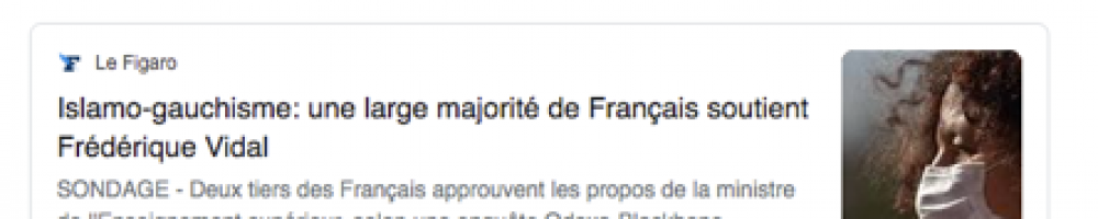 Le rôle de la presse dans la diffusion du terme « islamo-gauchisme »