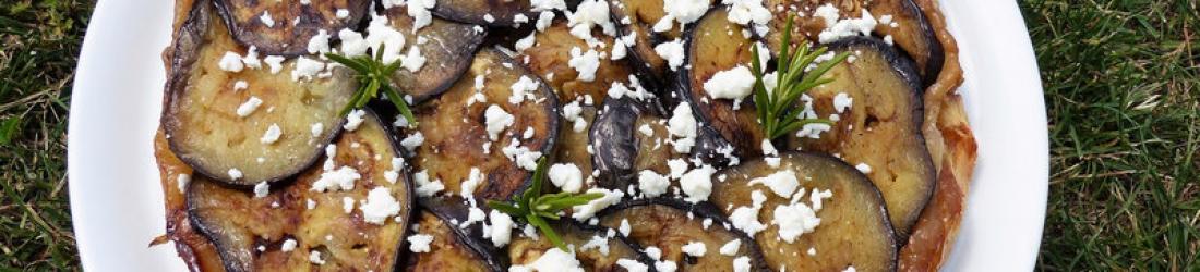 Tatin d’aubergine à la feta