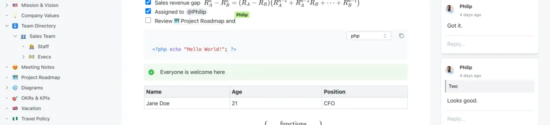 Enterprise-ready Wiki for Teams | Docmost
