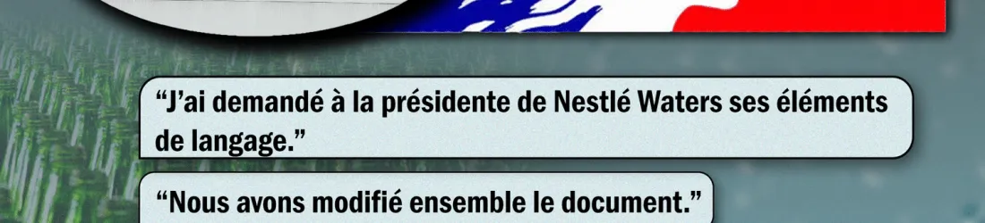 INFO FRANCEINFO. Scandale des eaux en bouteille : comment un rapport sanitaire défavorable à Nestlé a été modifié par l’Etat